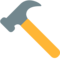 Hammer emoji on Mozilla